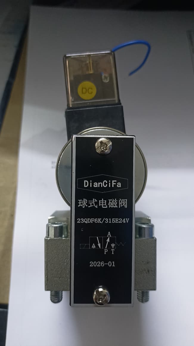 Solenoid Valve DianCiFA 23QDF6K/315E24V with MFZ2-3C 24VDC Coil